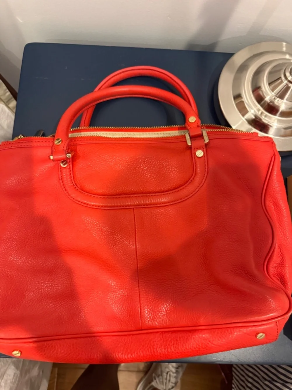 Tory Burch orange handbag